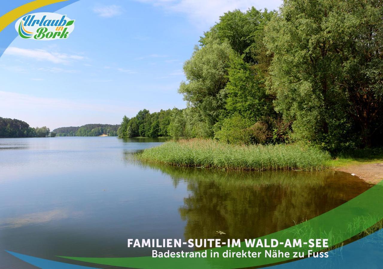Familien-Suite-Im-Wald-Am-See Bork Exterior photo